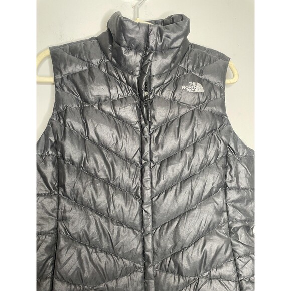 The North Face Vest Womens Medium Black Aconcagua 550 Down Puffer Goose - Picture 4 of 8